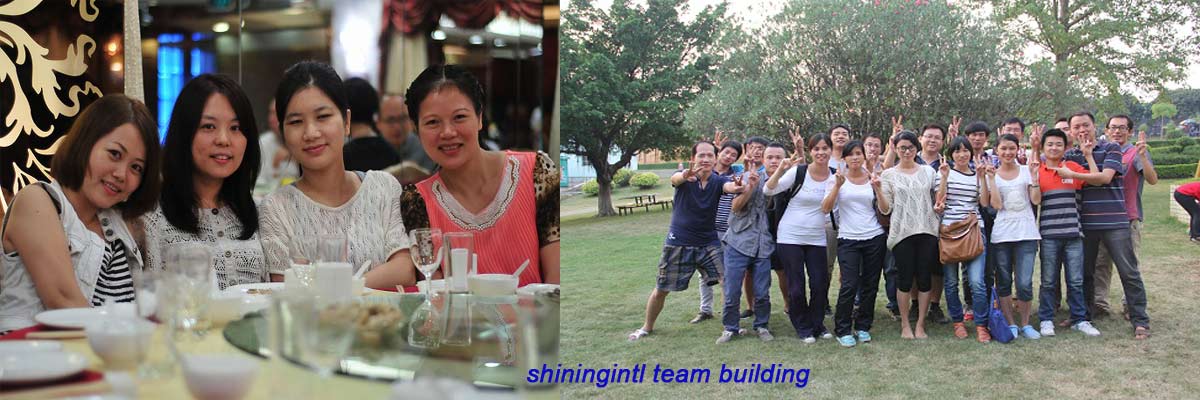 Shiningintl team building activity