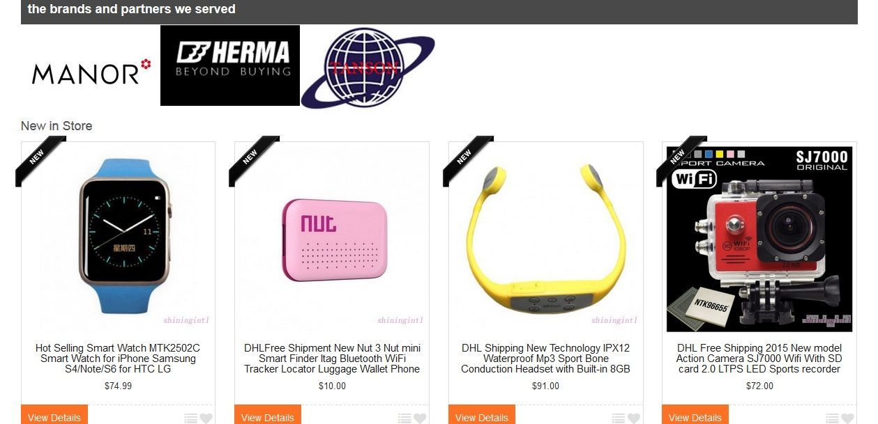 shiningintl official online store