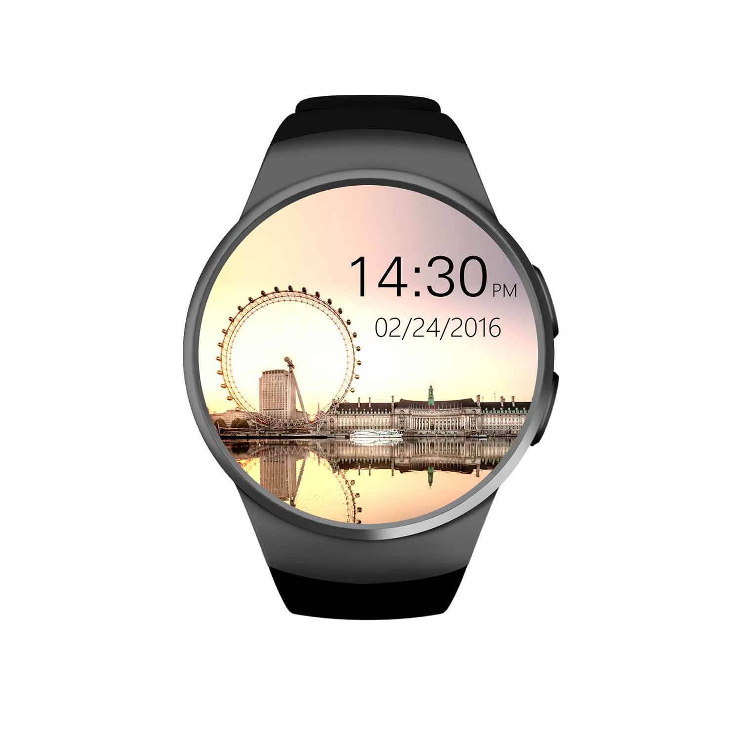 fast ship GSM/WCDMA smart watch support iphone android 16GB TF local music