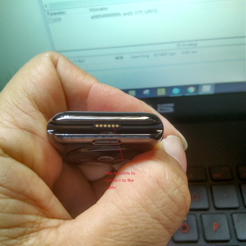 shiningintl IWO smart watch interface