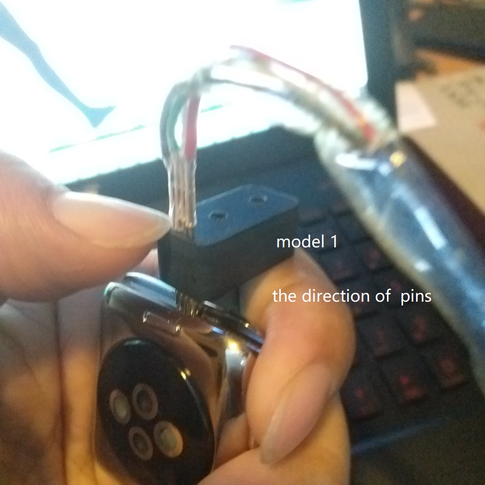 the connection of shiningintl IWO 2/2A data cable model 1