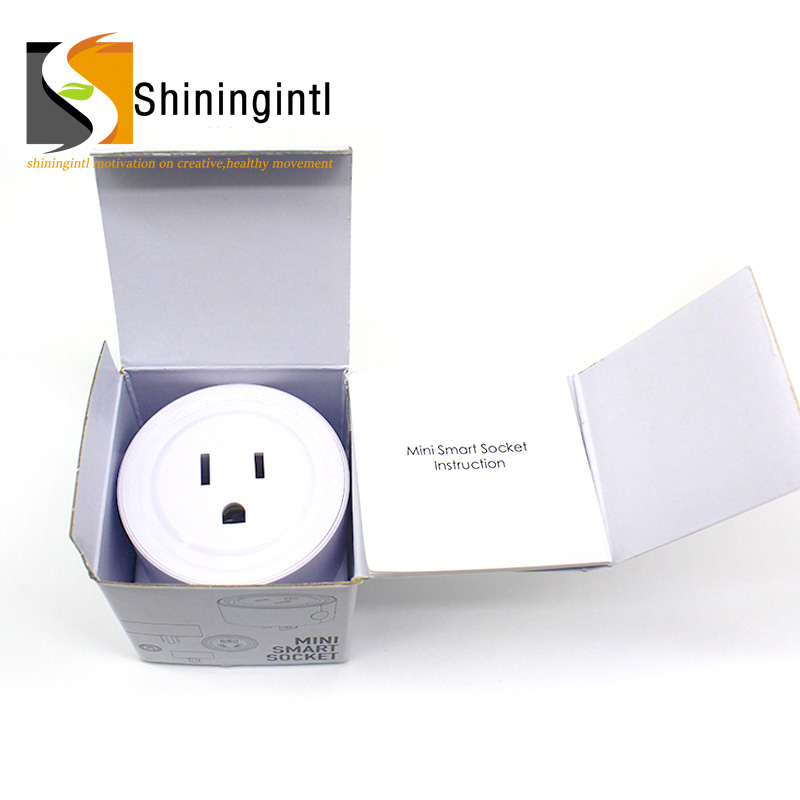 Shiningintl Intelligent Wireless Power Supply Plug 10A US Standard Wifi