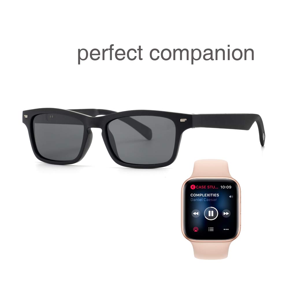 Smogls Smart Sunglasses Blue Ray Blocked Polarized UVA UVB Bluetooth Music Intelligent Sun Glass