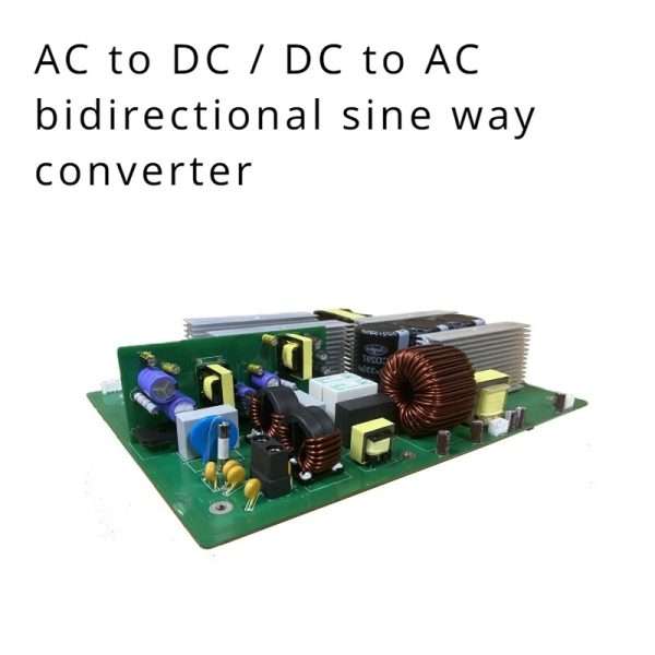 AC DC DC AC bidirection power supply