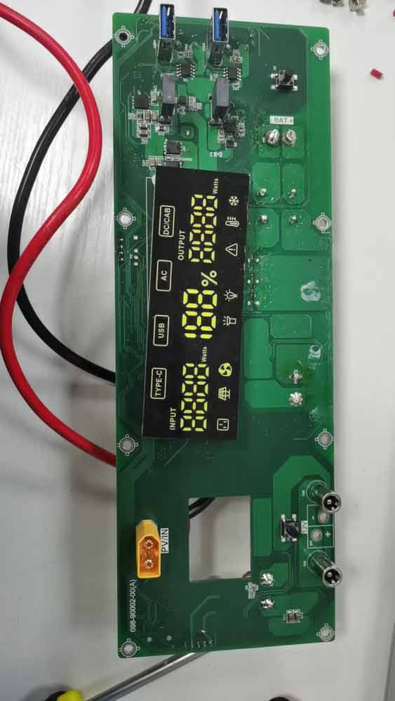 controller panel for DIY power station solution